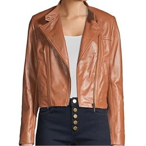 Michael Kors genuine leather jacket, light and very soft